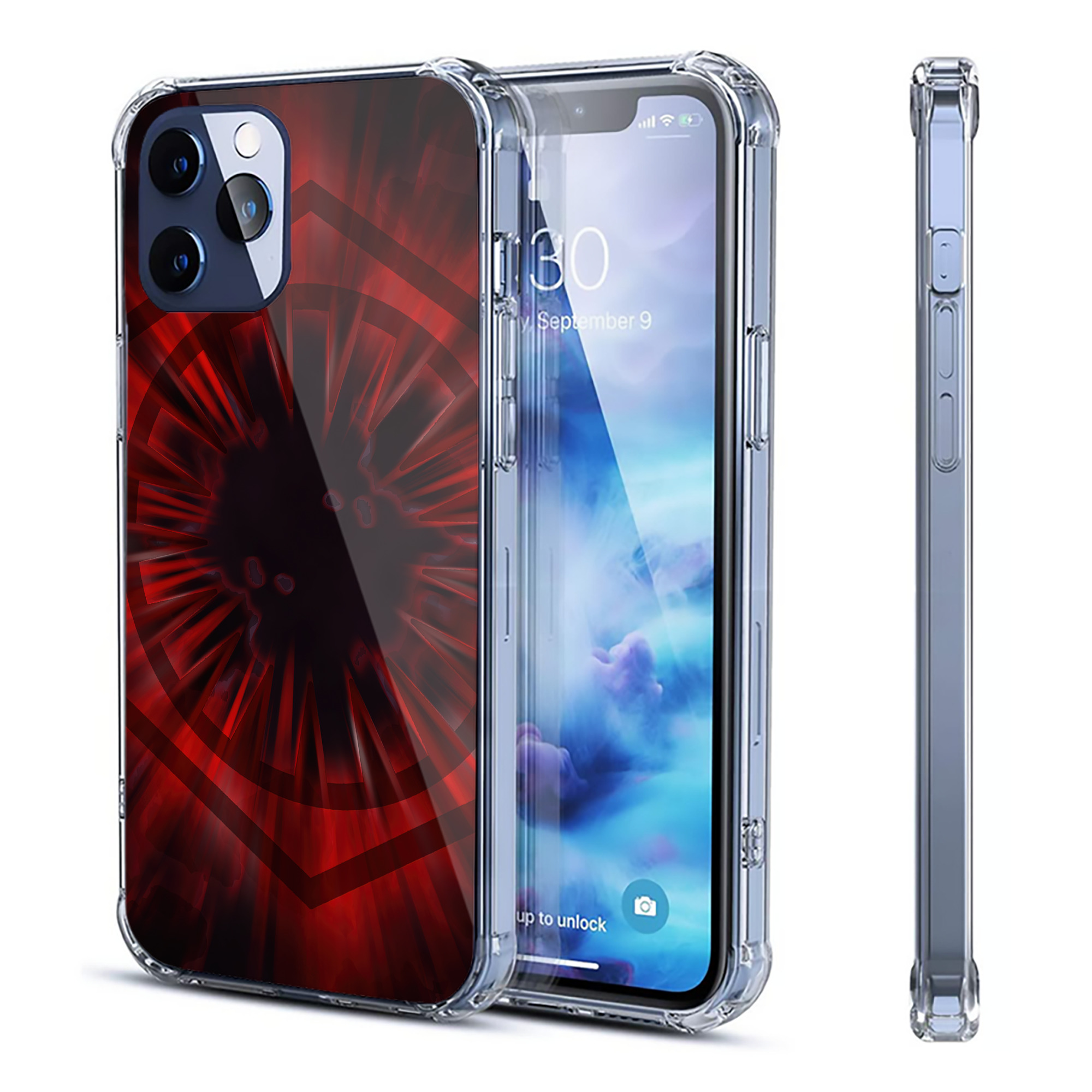 （画像用） スター・ウォーズ Star Wars 【iPhone 12シリーズ対応】透明スマホケース（クリアソフトケース）